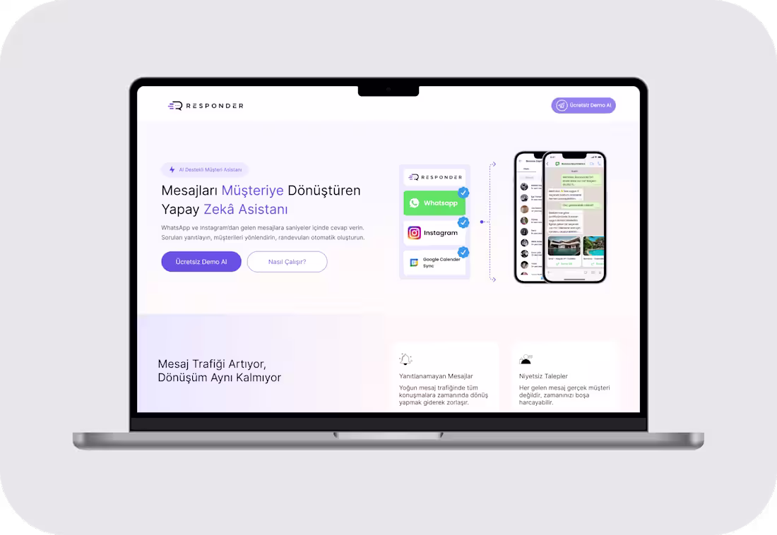 Cover image for Responder – AI-Powered Messaging Automation