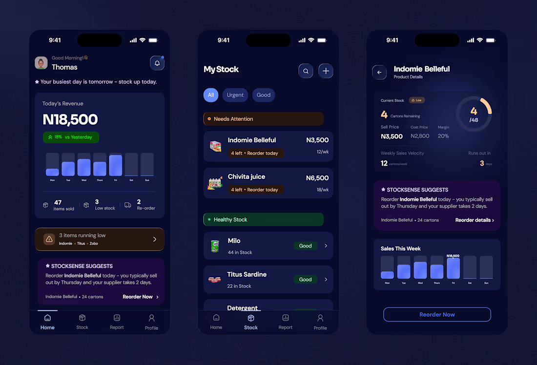 Cover image for StockSense — Designing for the