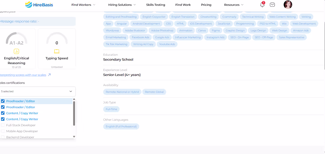 Cover image for Frontend Developer Skill Certification
Successfully completed