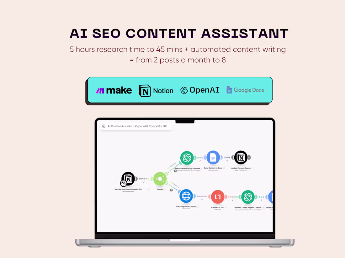 Cover image for AI SEO Content Assistant