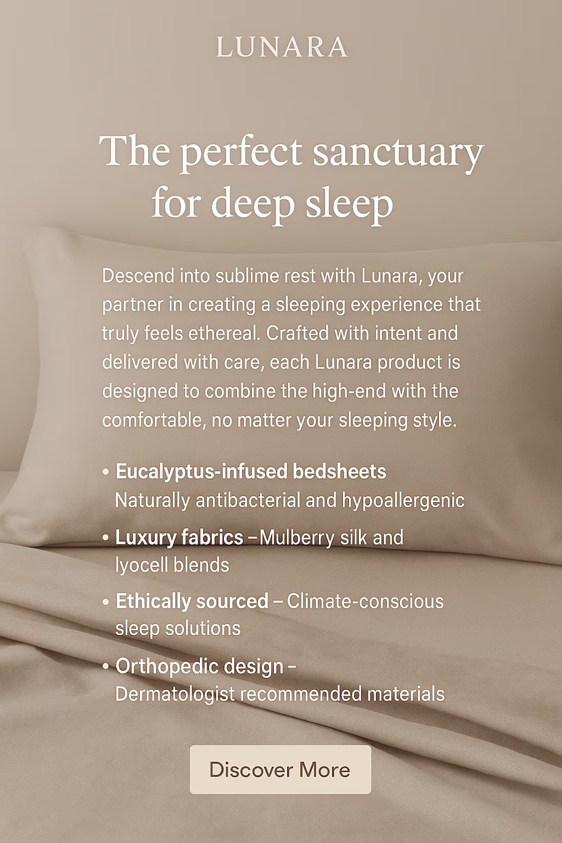 Cover image for Lunara - Sleep Wellness Brand