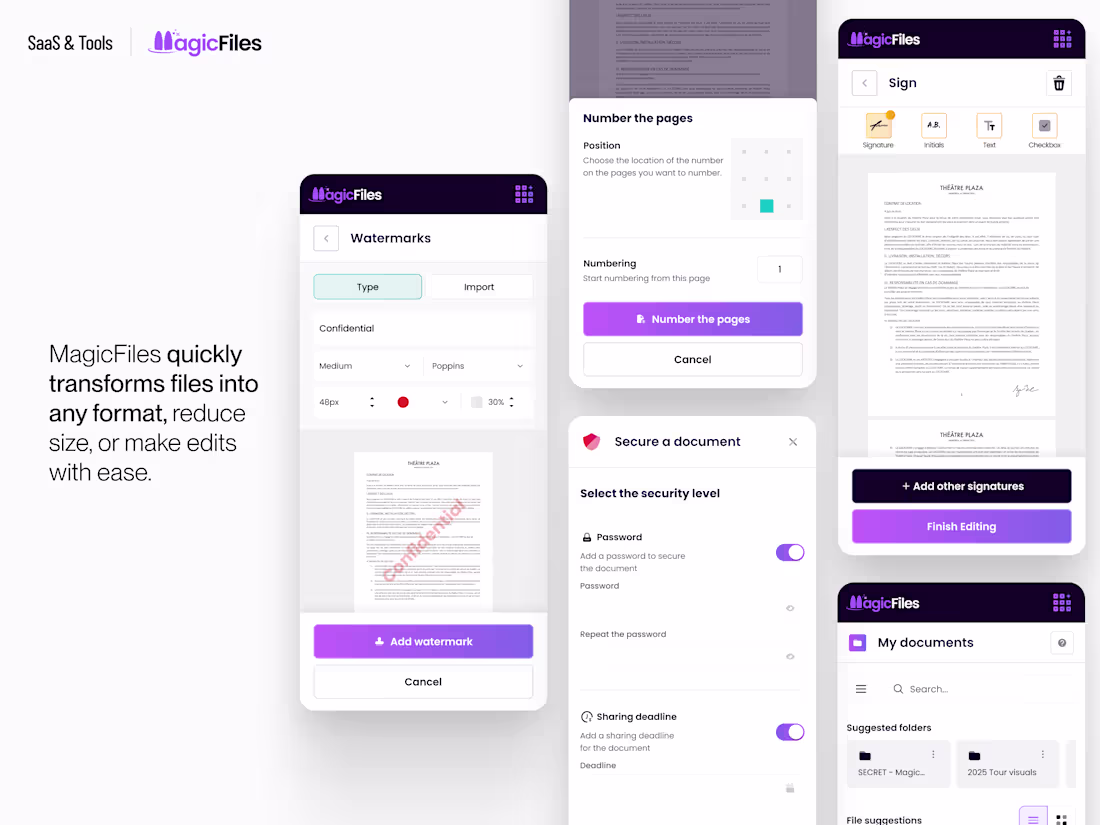 Cover image for File management web app