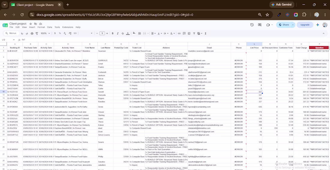 Cover image for Data Entry, Spreadsheet Management &