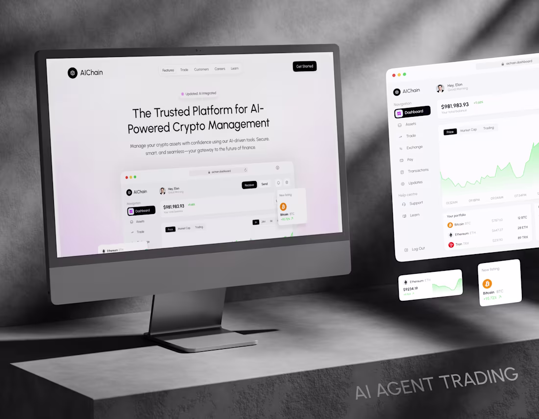 Cover image for AI-Powered Crypto Trading Platform