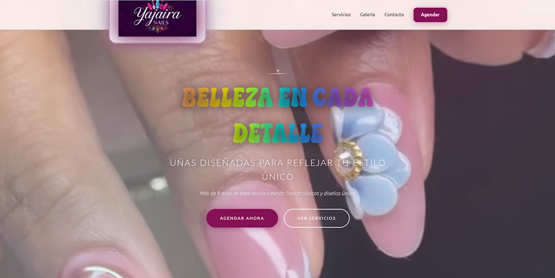 Cover image for Nails Shop Website🎉 