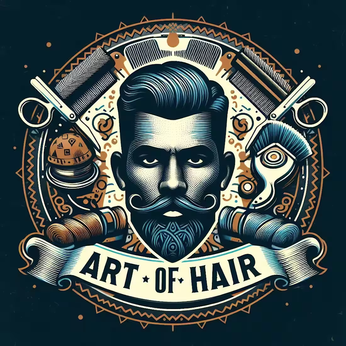 Cover image for A Logo for a Hair salon named Art of Hair 