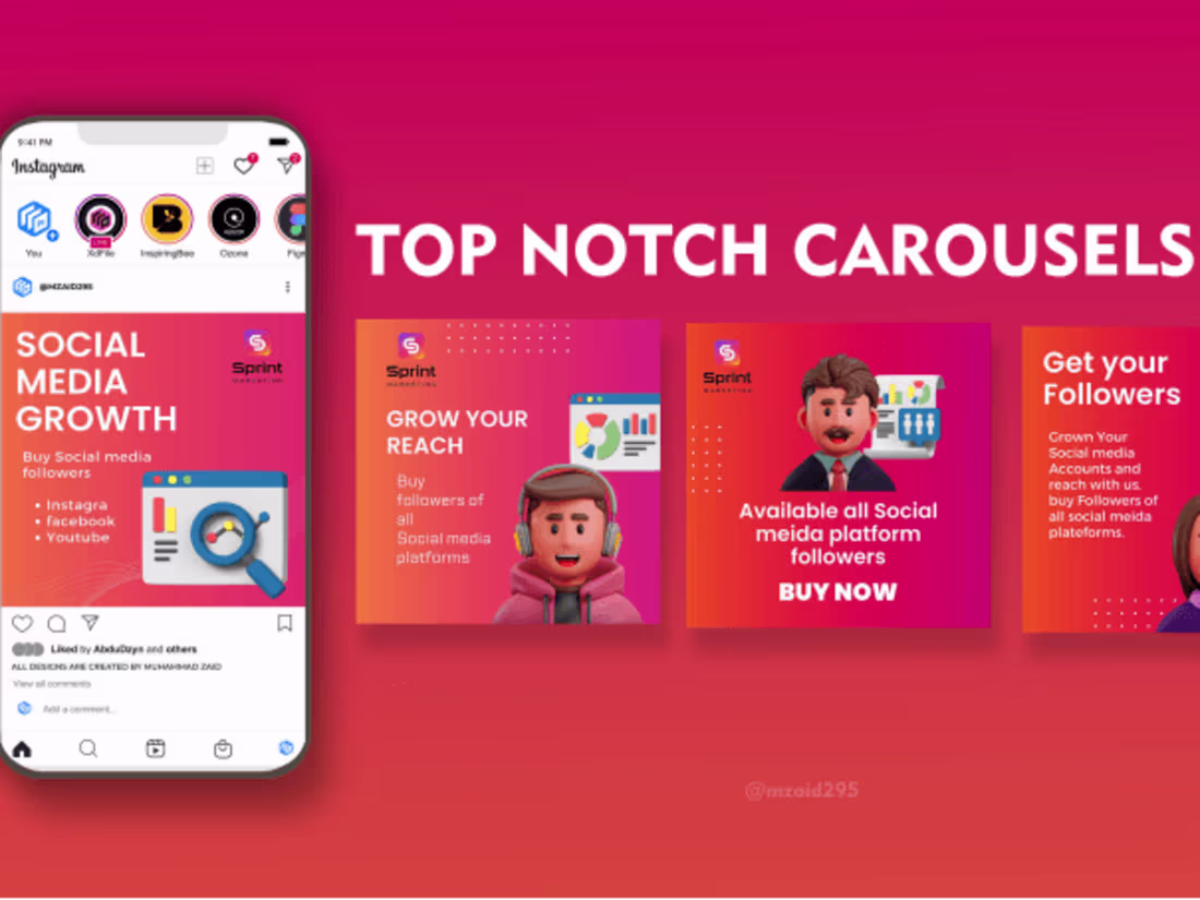 Cover image for Carousels Templates