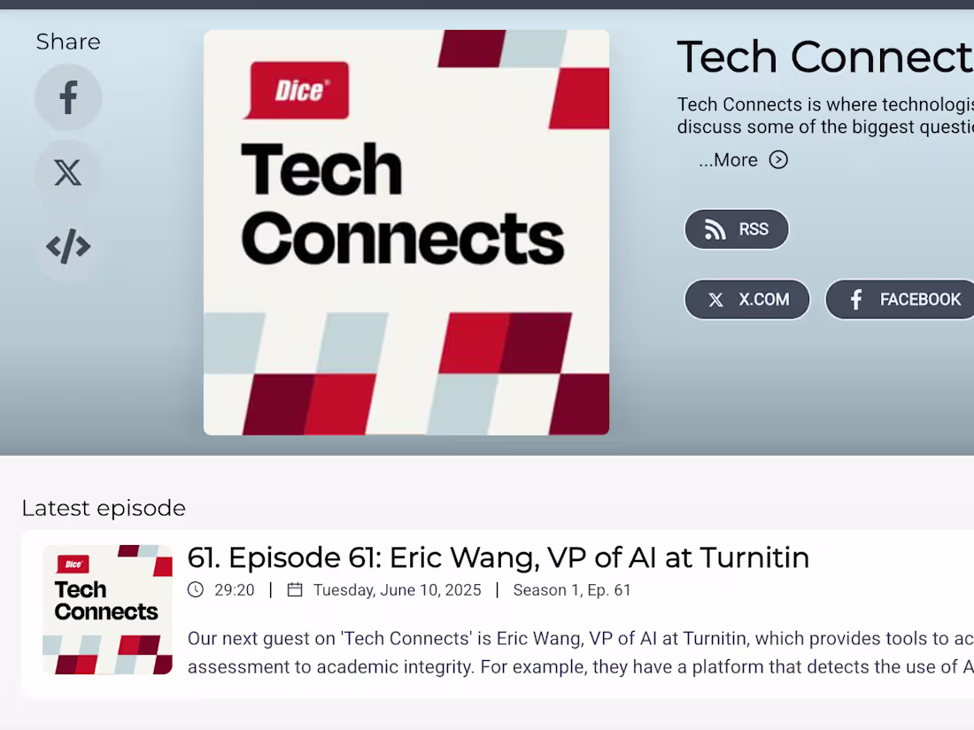 Cover image for Tech Connects Podcast