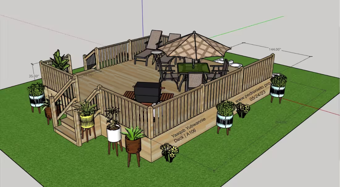 Cover image for 3D Deck Design 
