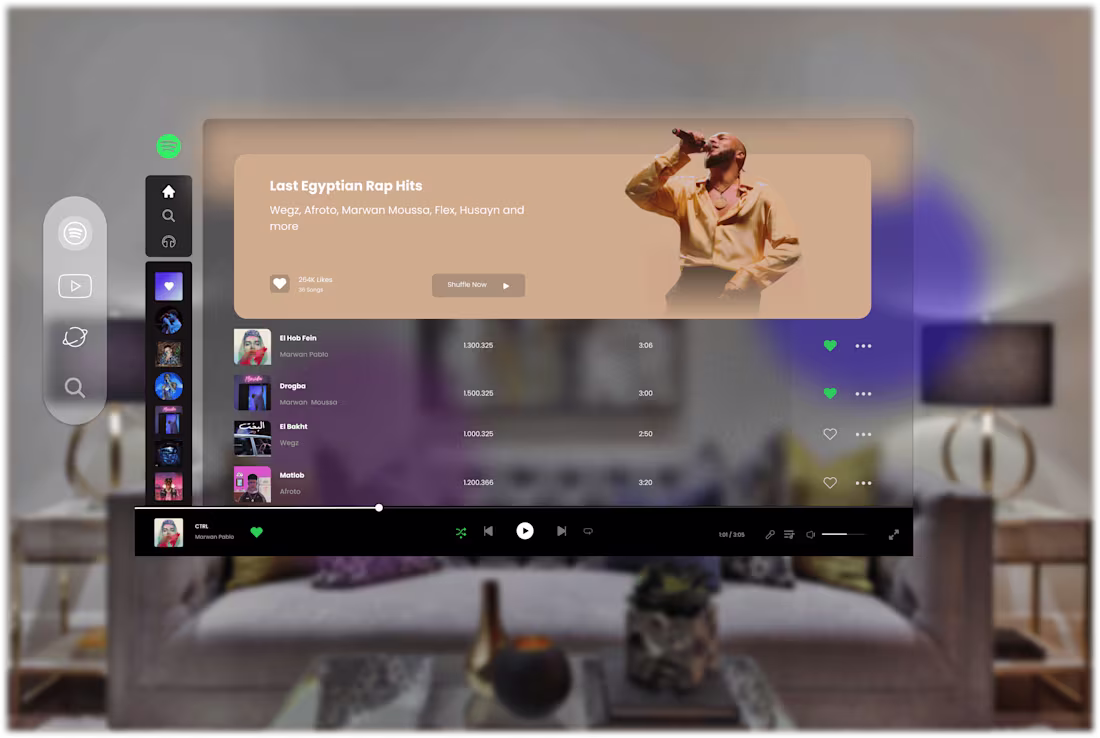 Cover image for Spotify Visual Ui