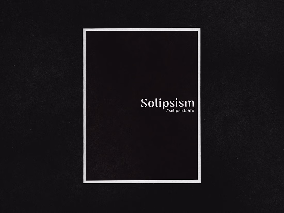 Cover image for Solipsism 
