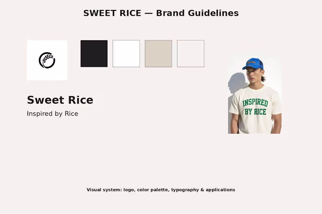 Cover image for SWEET RICE - Brand Guidelines