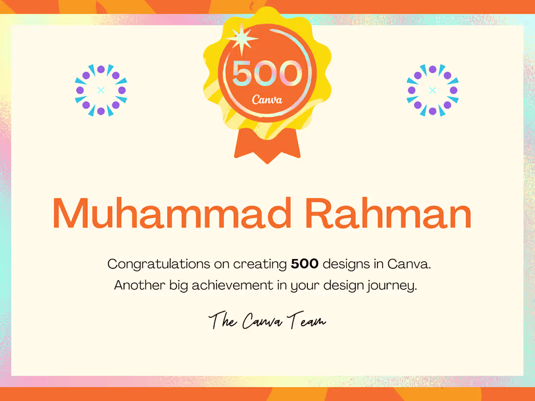Cover image for Canva Award