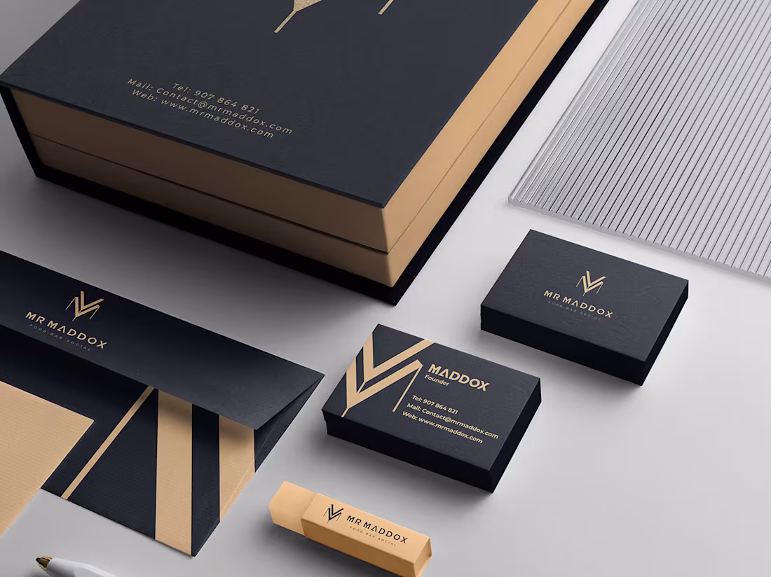Cover image for MR Maddox – Brand Identity