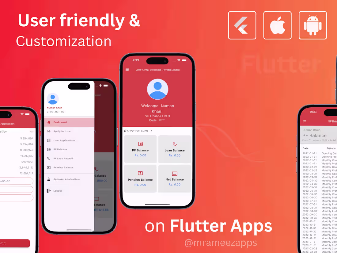 Cover image for Provident Fund App
