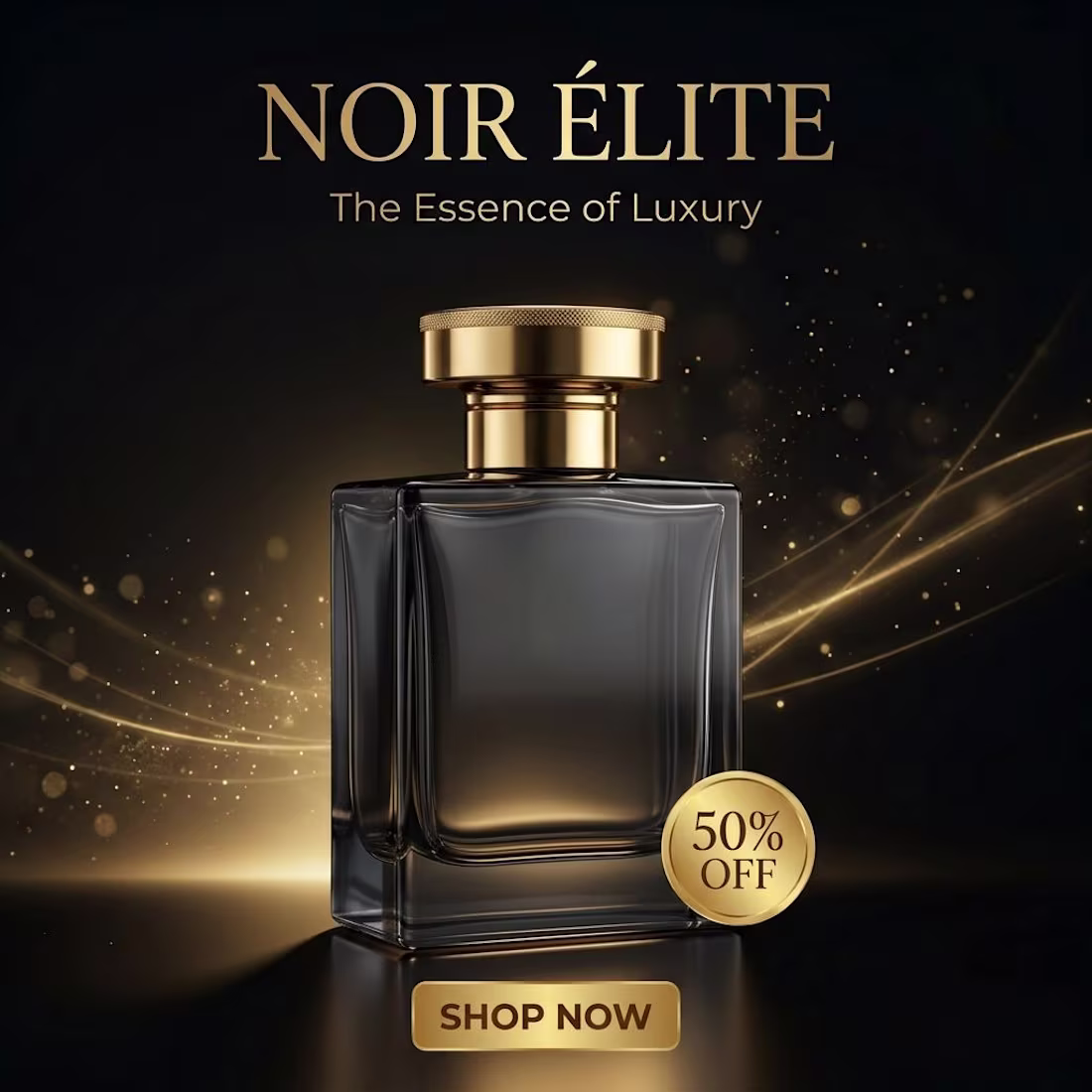 Cover image for تصميم إعلان احترافي لعطر فاخر