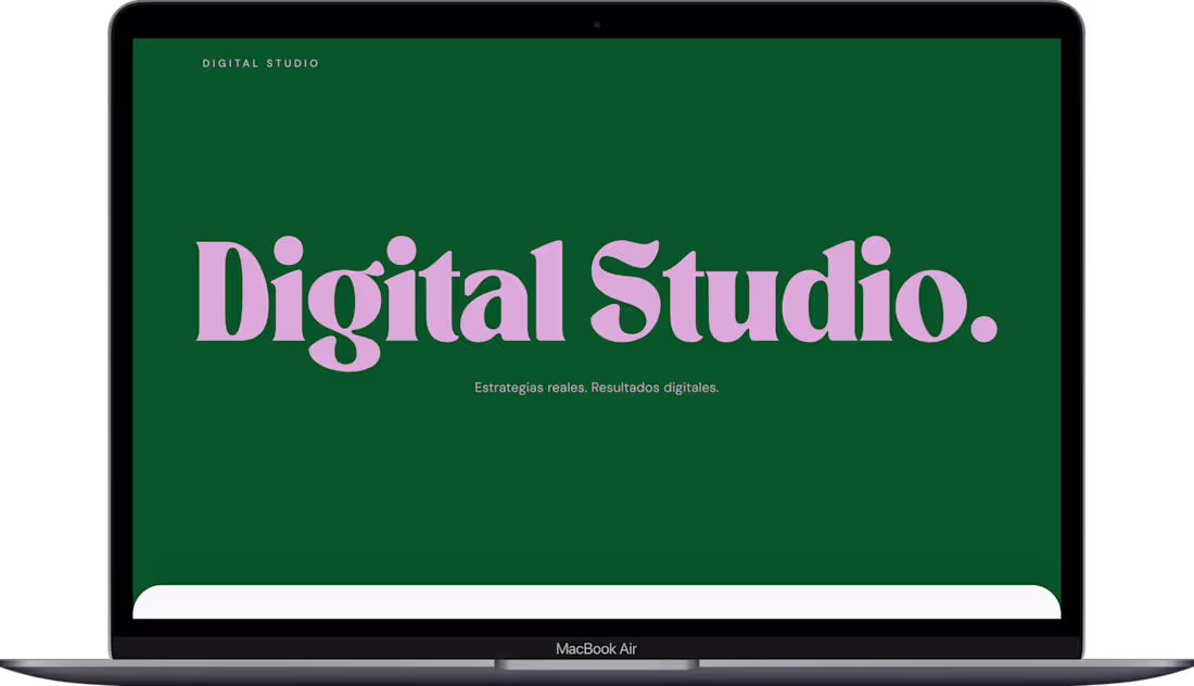 Cover image for DigitalStudio is a modern portfolio