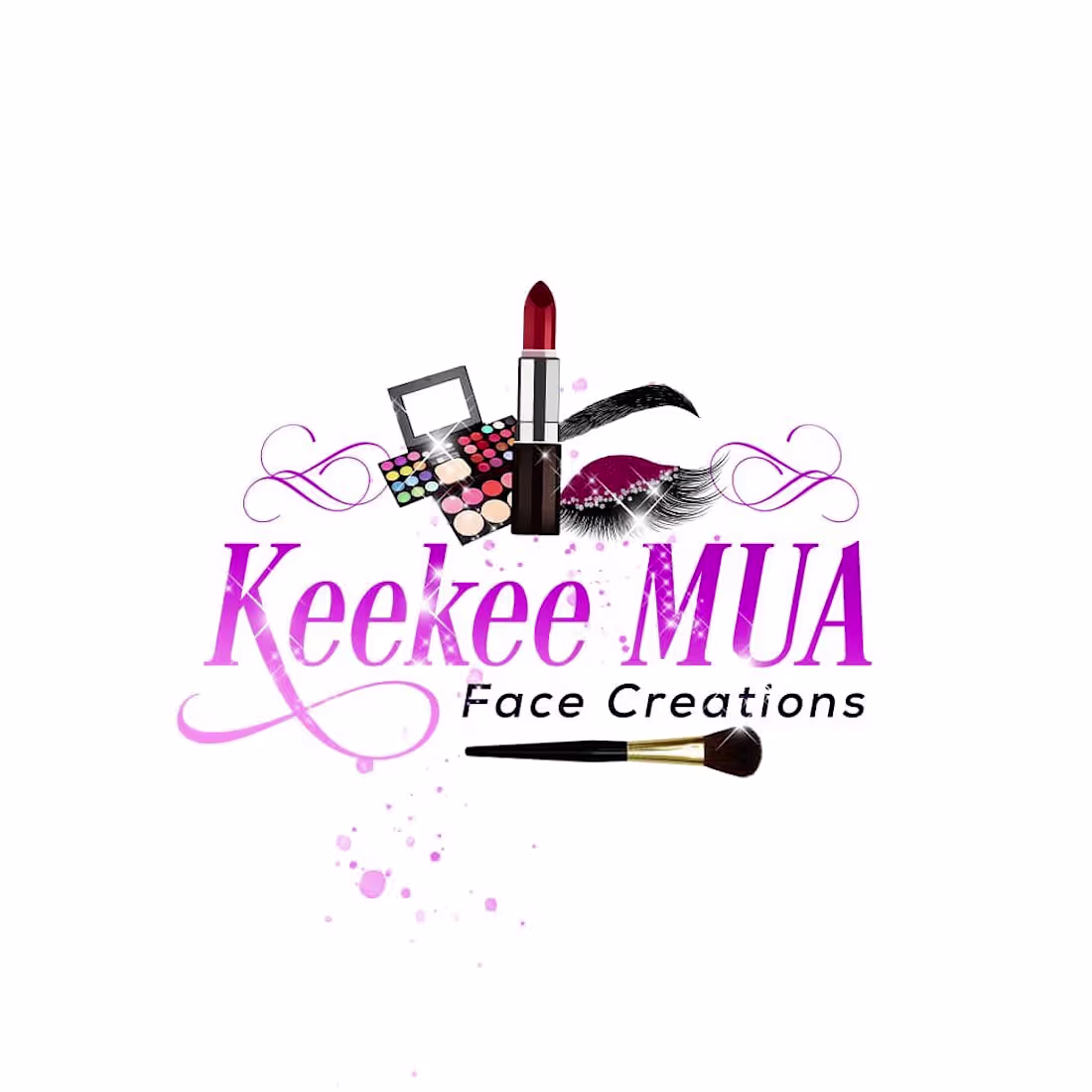 Cover image for a logo for a make-up