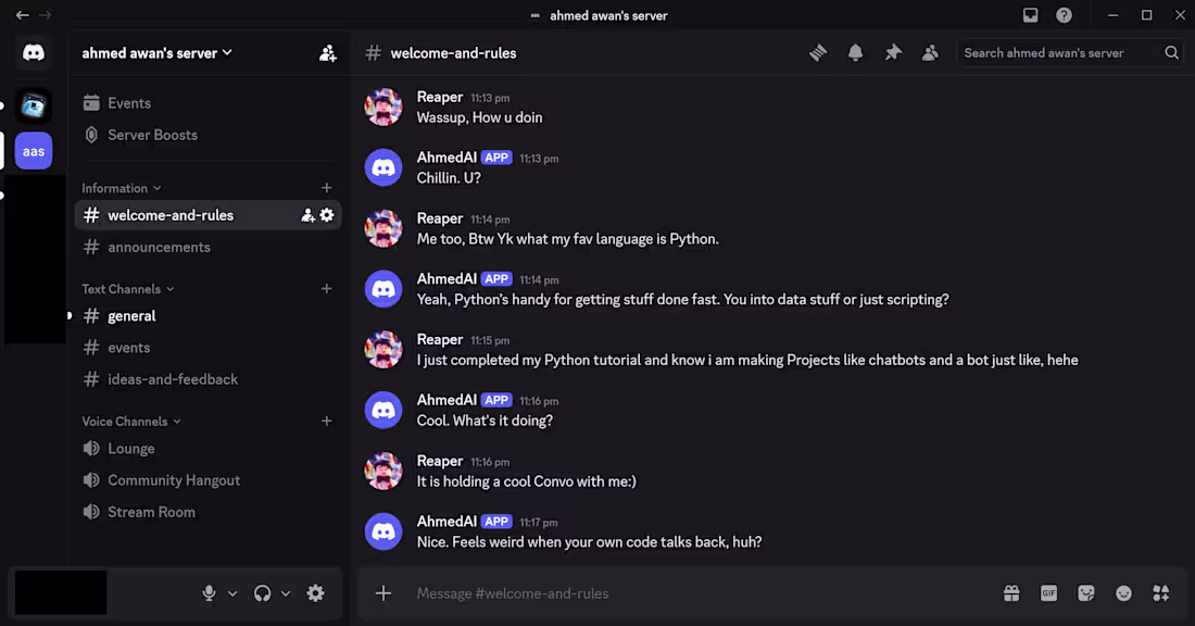 Cover image for AI Discord Bot with Custom