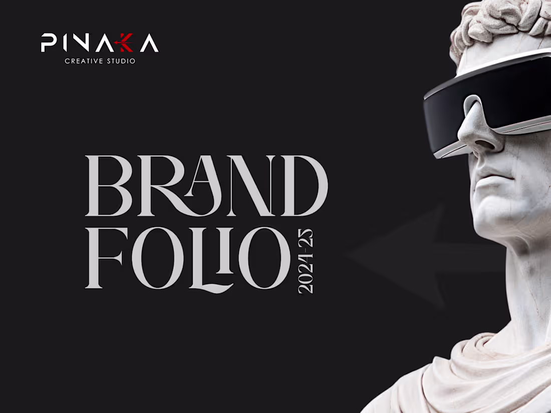 Cover image for Brandfolio - Brand Identities, and Logo Designs 2024-25
