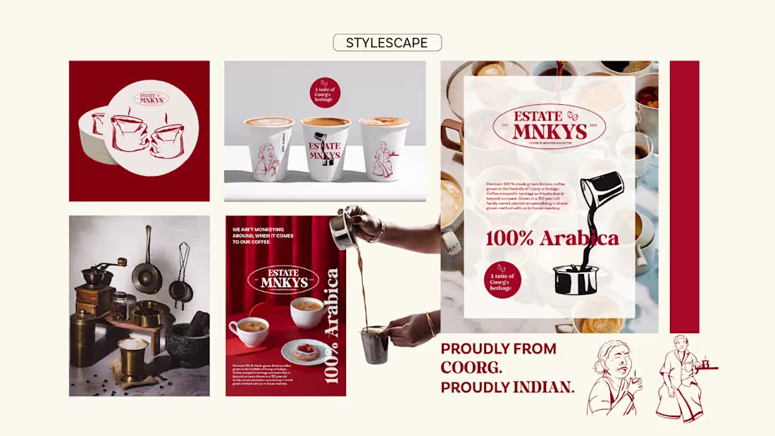 Cover image for Estate Monkeys| Coffee | Branding & Visual Identity