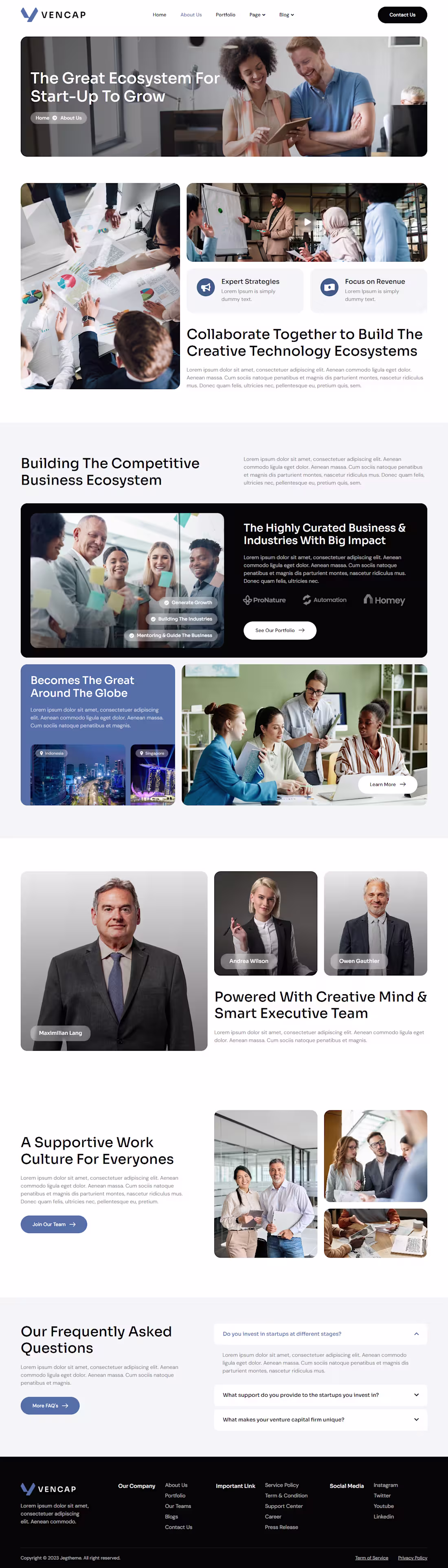 Cover image for I design premium venture capital