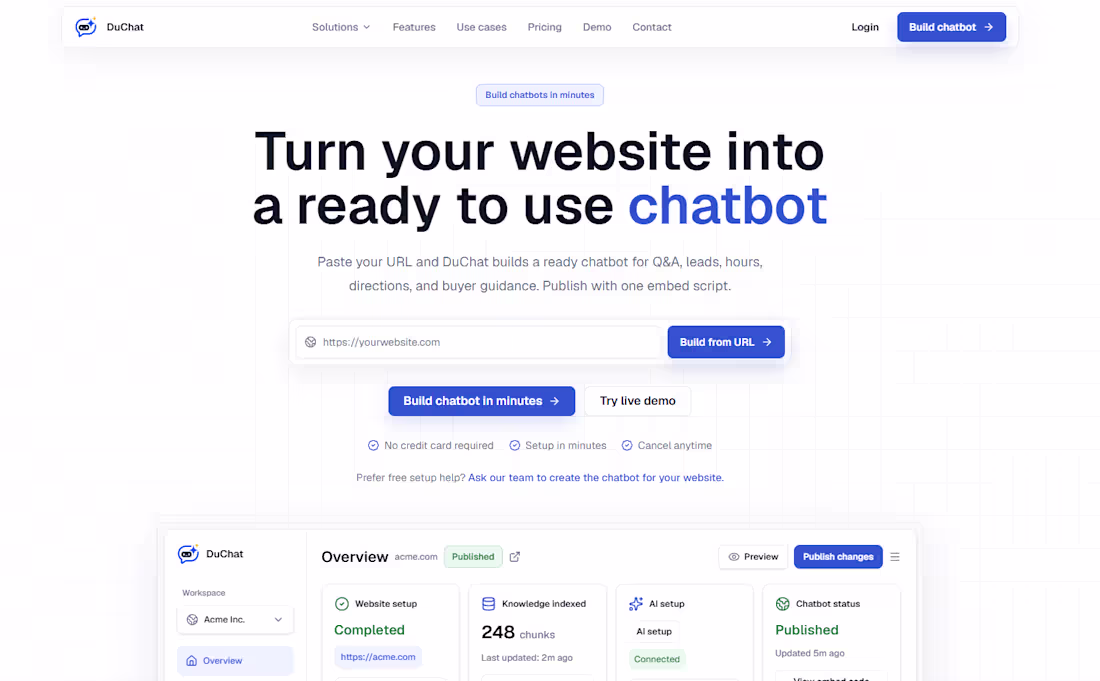 Cover image for I built DuChat, an AI