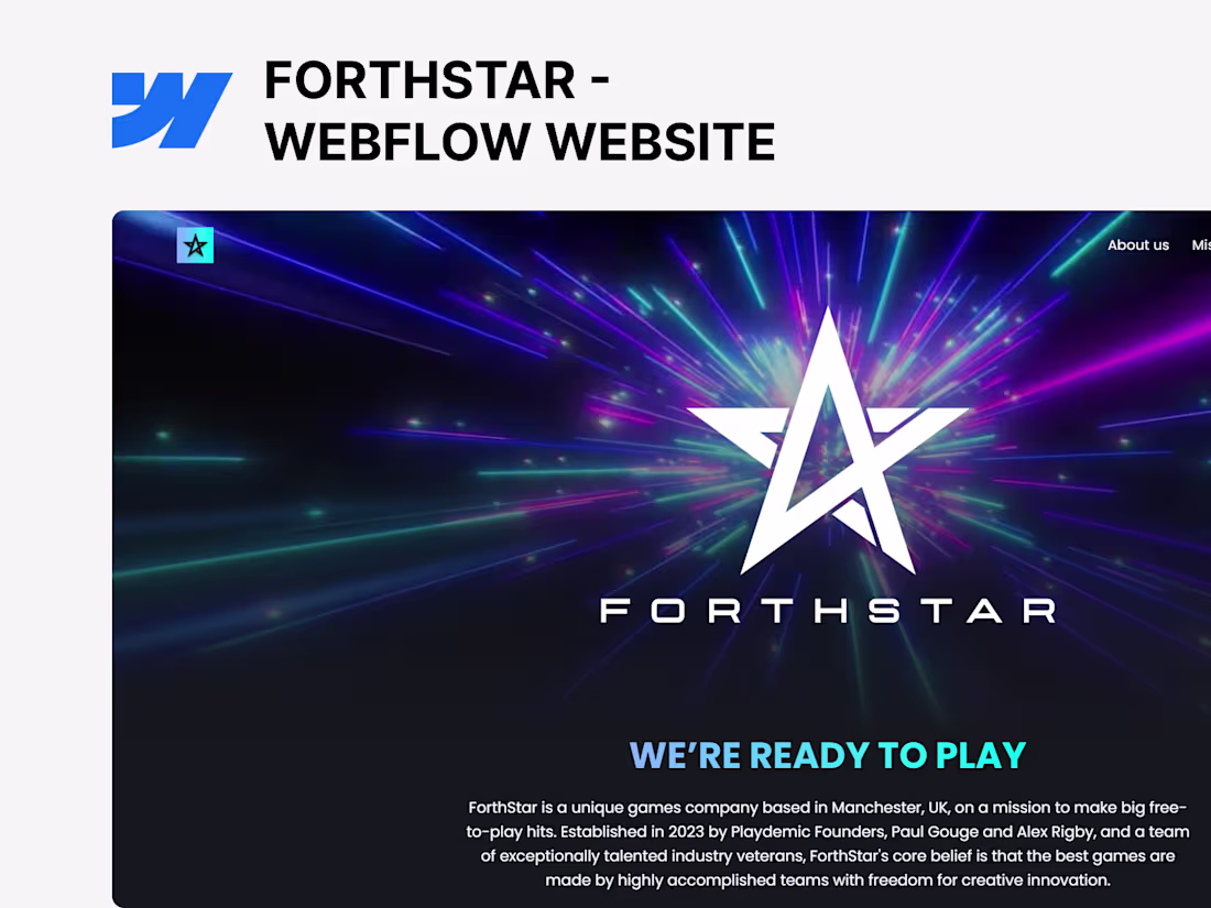 Cover image for I helped Forthstart convert their