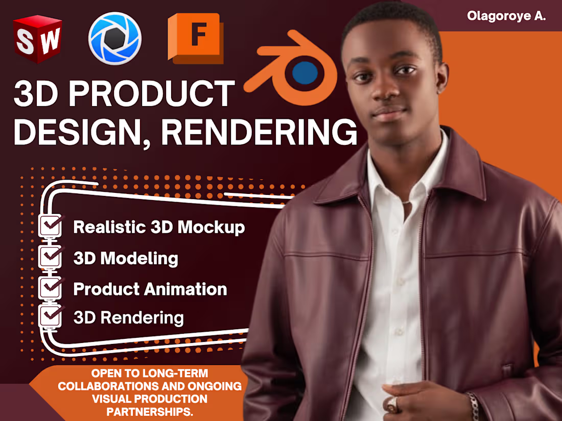 Cover image for Realistic 3D Mockup 3D Modeling and 3DRendering For Your Product