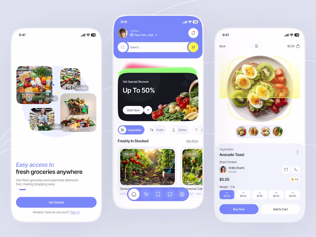 Cover image for QuickGro – Instant Grocery Delivery