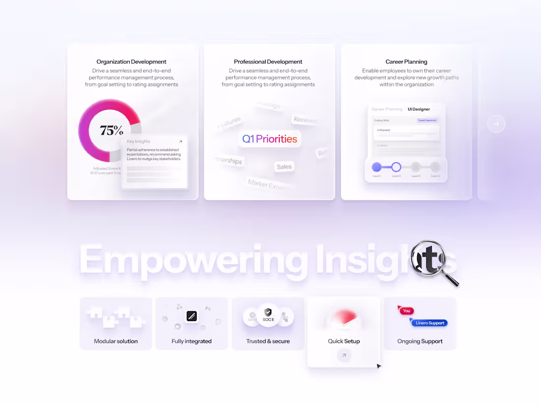 Cover image for Linero AI -  Webflow Website