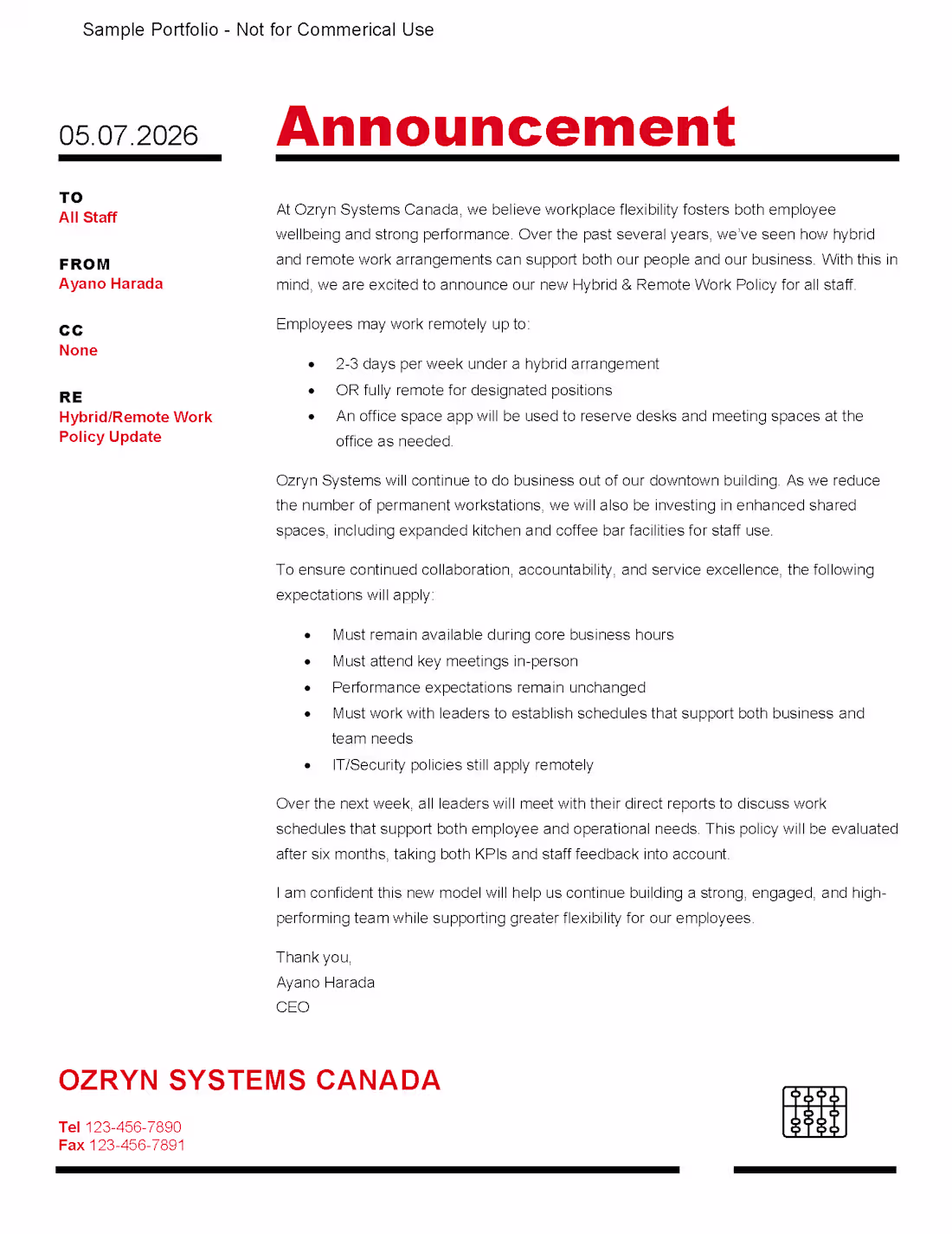 Cover image for Transform Your Workplace with Hybrid & Remote Policy Package
