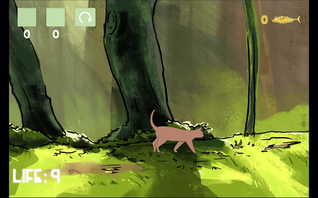Cover image for game illustration and development