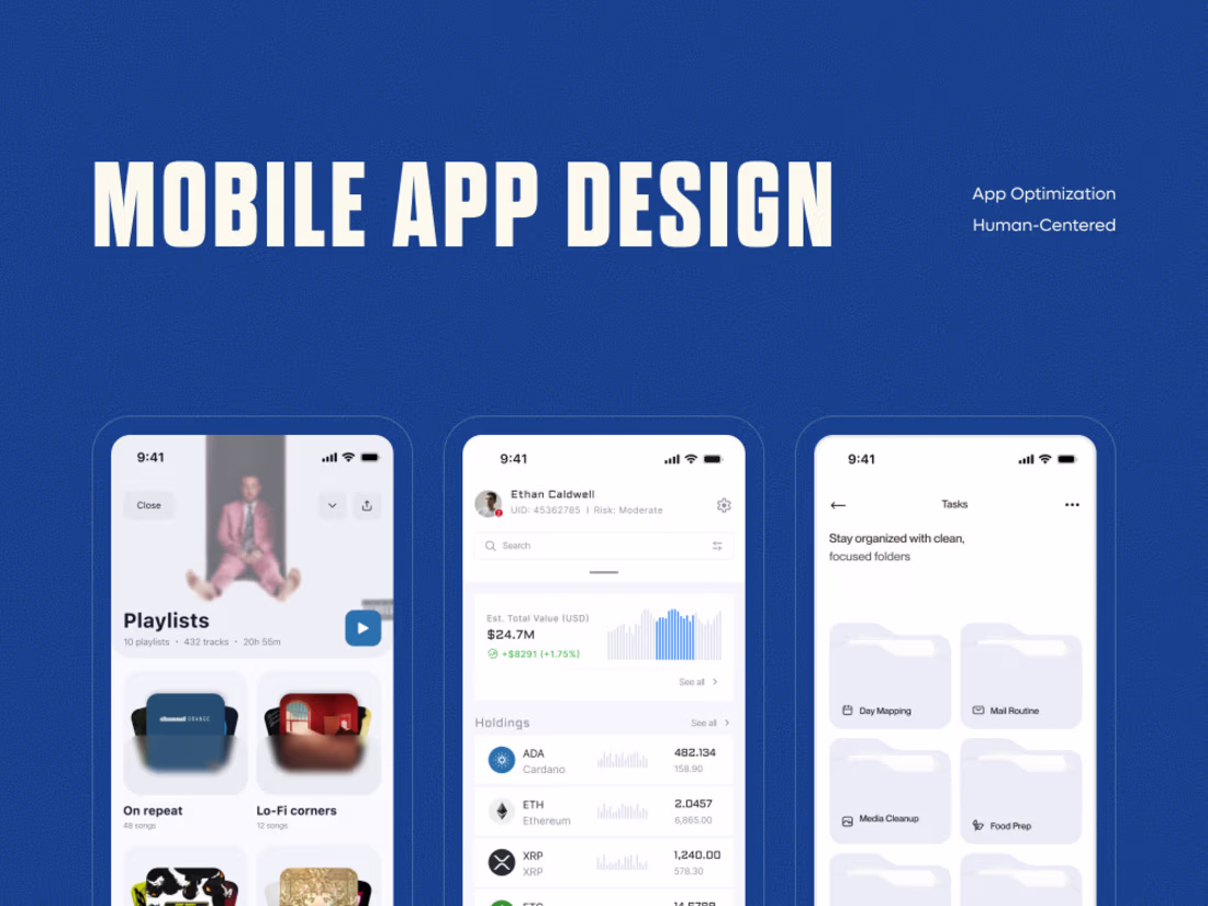 Cover image for Mobile App Design (iOS & Android)
