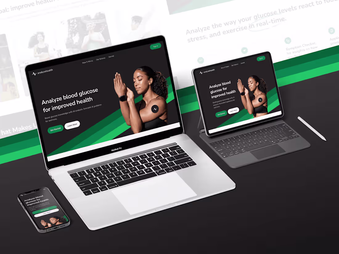 Cover image for Analyze Health Website