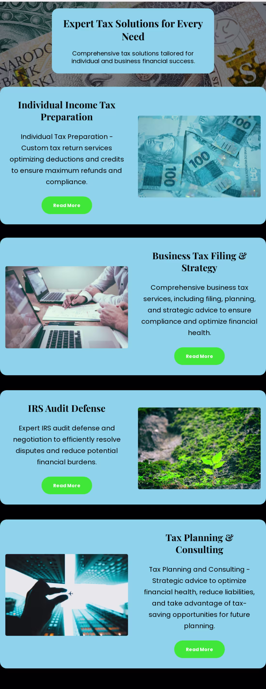 Cover image for Ultra Ta Services LLC Funnel