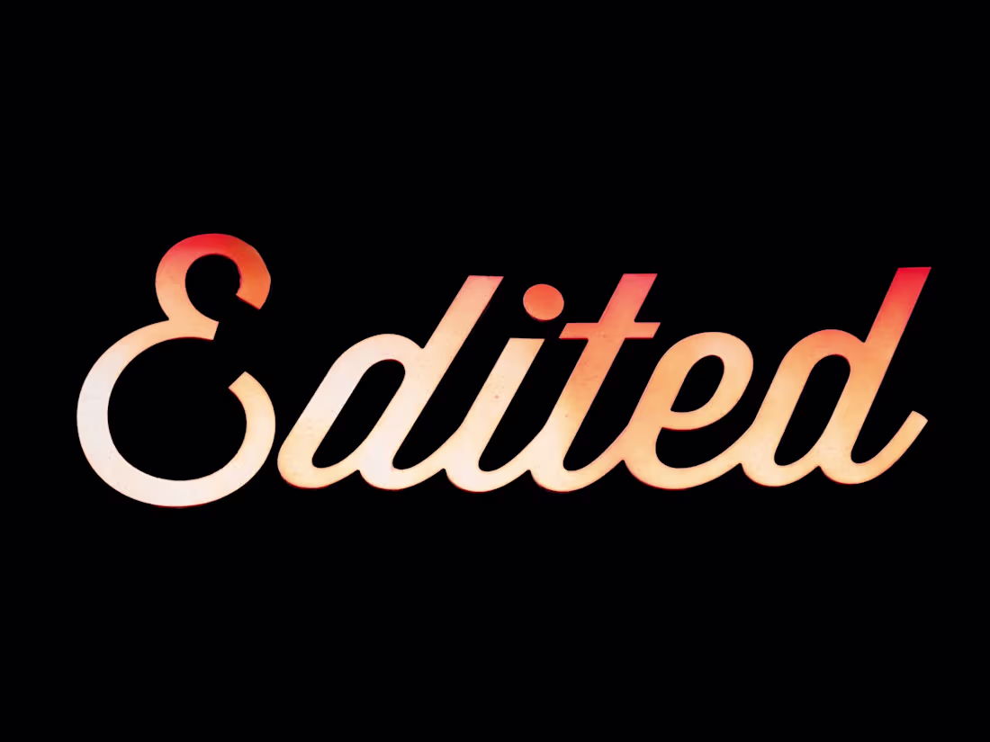 Cover image for Senior Video Editor with 20 years experience.