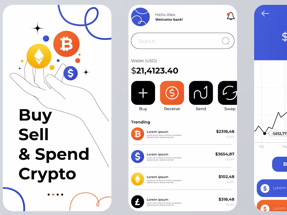 Cover image for Dapp Development and Crypto Exchange Platform, Wallet Solutions