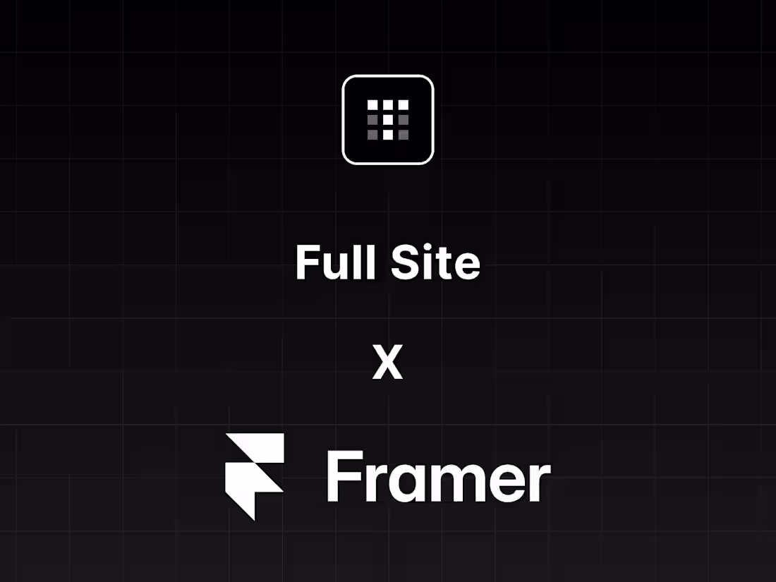 Cover image for Framer Multi-Page Website — 4 to 8 Pages