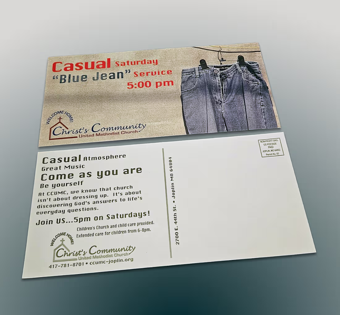 Cover image for An oversized direct mail piece