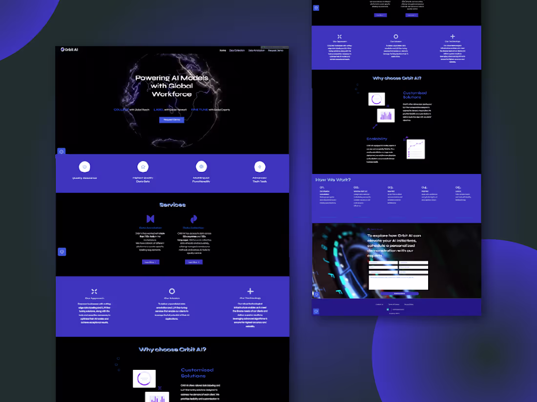 Cover image for UI/UX Design Showcase — A Mix of Creative Concepts