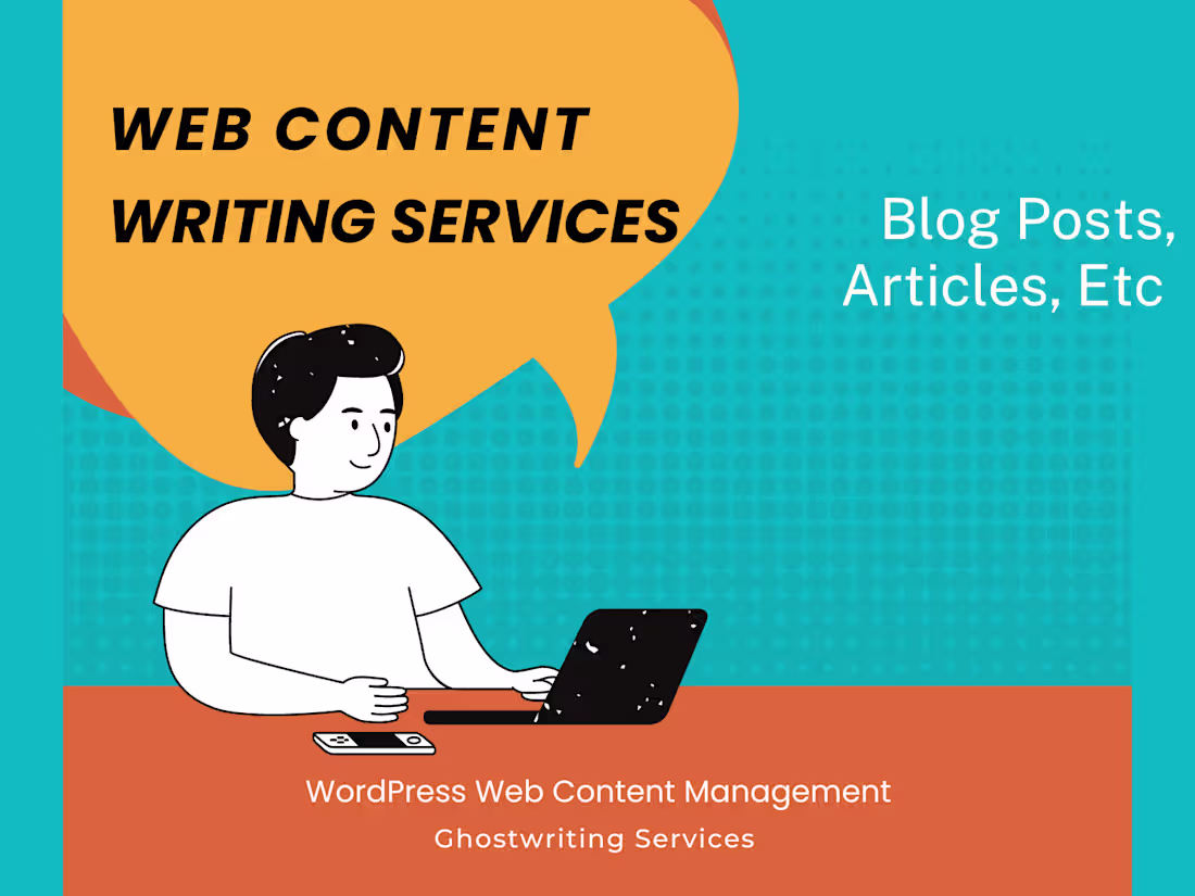 Cover image for Web Content Writing for Updating Your Blog Posts, Articles, Etc.