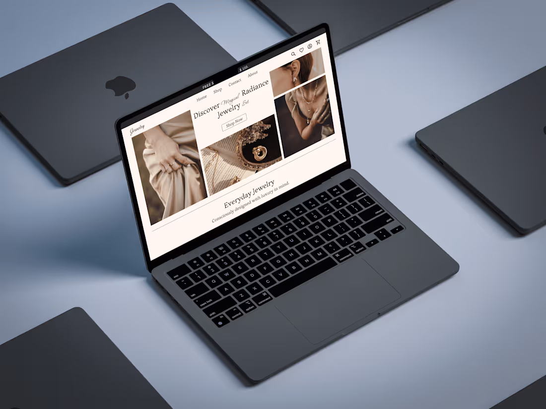 Cover image for Jewelry Store Web Design
