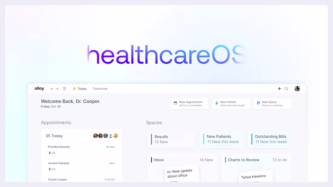 Cover image for HealthcareOS