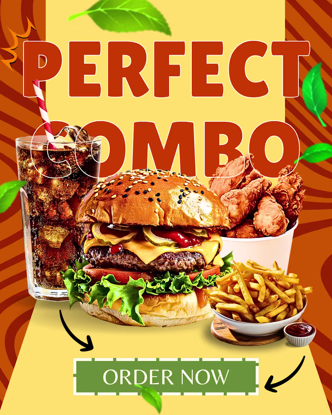 Cover image for Commercial Design (Combo food)