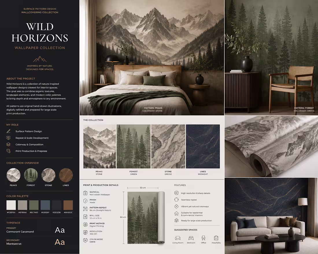 Cover image for WILD HORIZONS — Wallpaper Collection