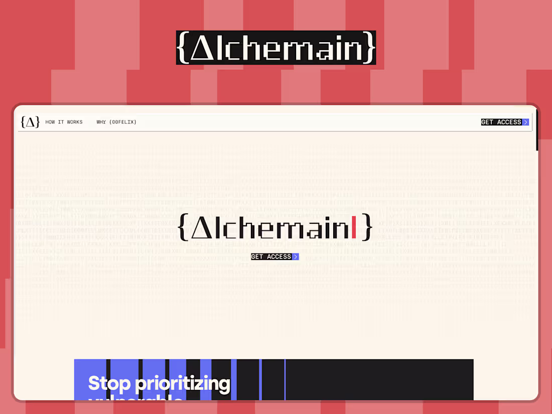Cover image for Alchemain - Just fix it