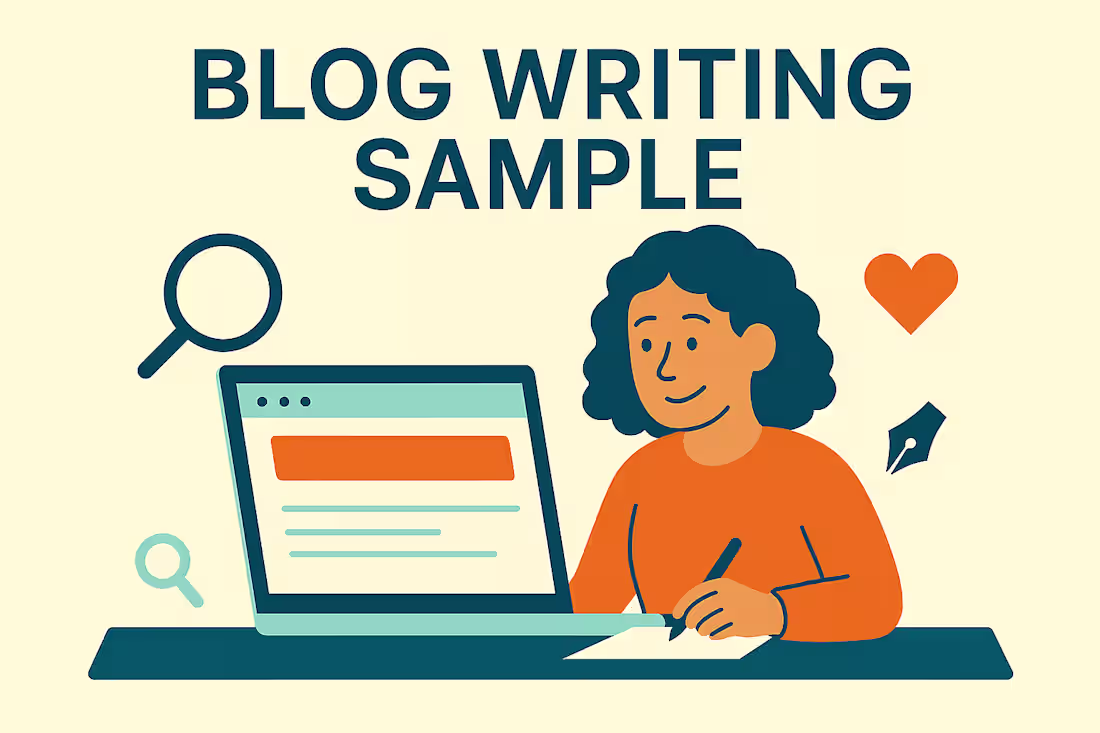 Cover image for Human-Centered Blog for a Wellness Coach