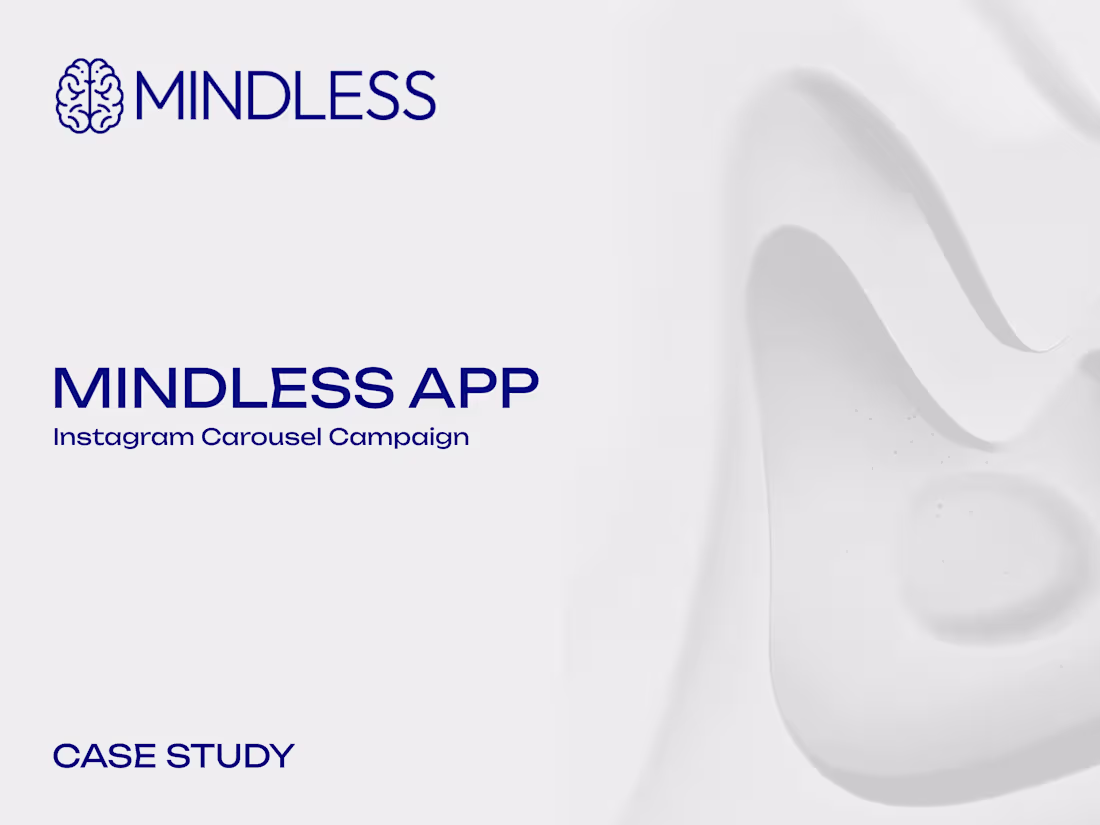 Cover image for Mindless · Brand-to-Social Content Design