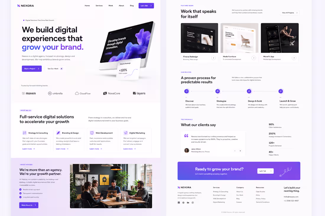 Cover image for Exploring a new landing page